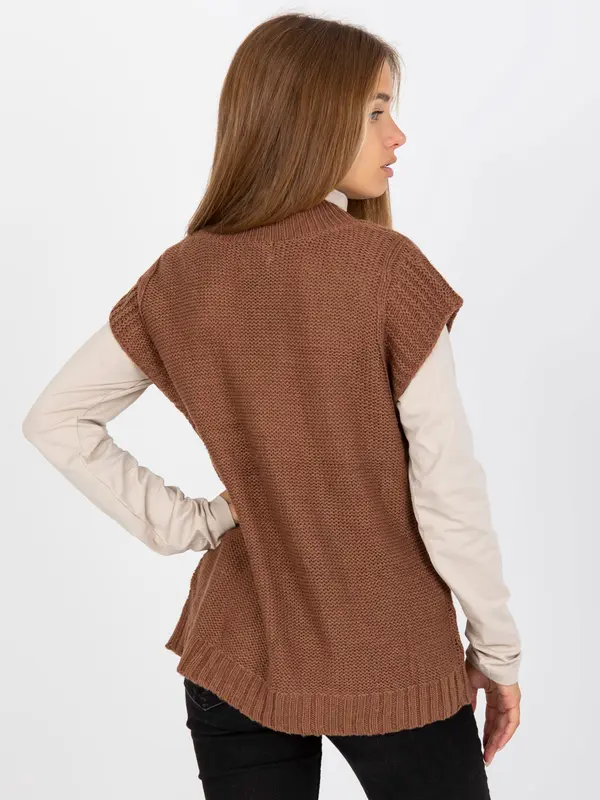 Sublevel Vest-D90027W90785B2-brown