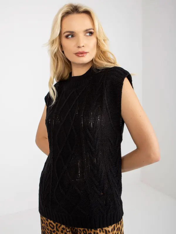 Sublevel Vest-D90027W90785B3-black