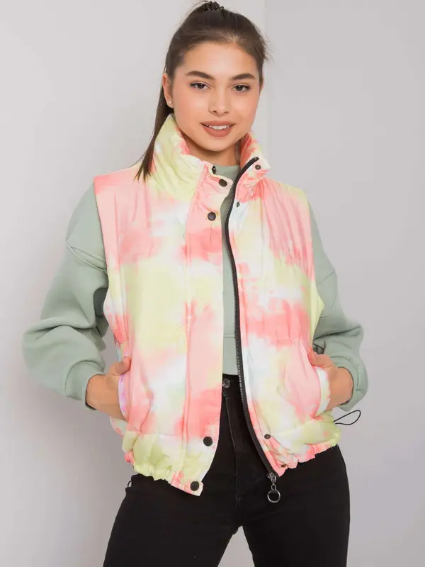 Italy Moda Vest-DHJ-KZ-1855.30X-Light Yellow