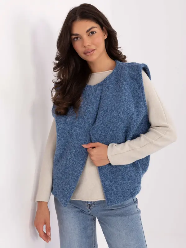 RUE PARIS Vest-IT-KZ-FL9622.29P-blue