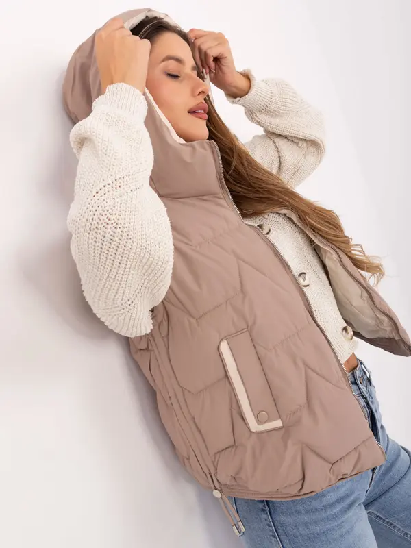 Factory Price Vest-MBM-KZ-2502.27-dark beige