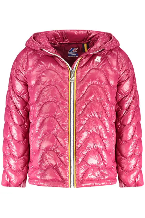 K-Way Vijolična jakna za deklice K-WAY