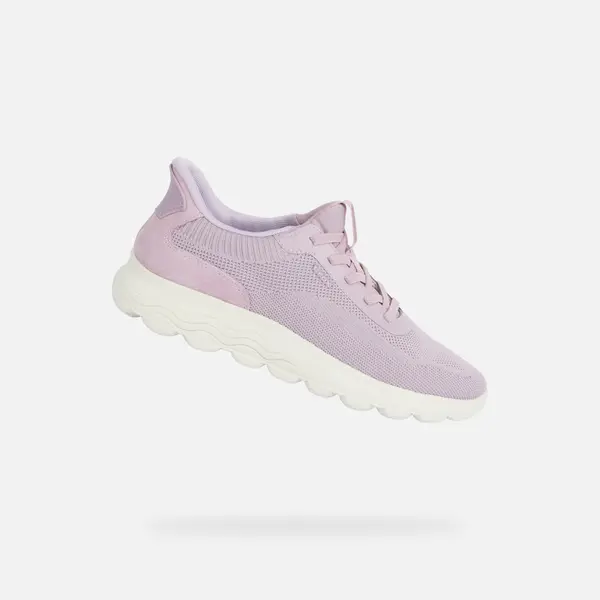 GEOX Vijolične ženske superge Geox Spherica Plus