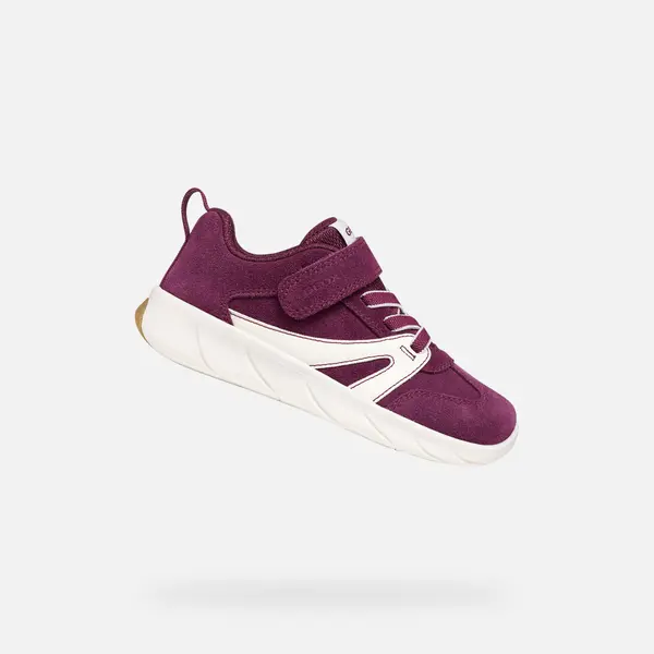 GEOX Vijolični dekliški superge Geox Foot-run