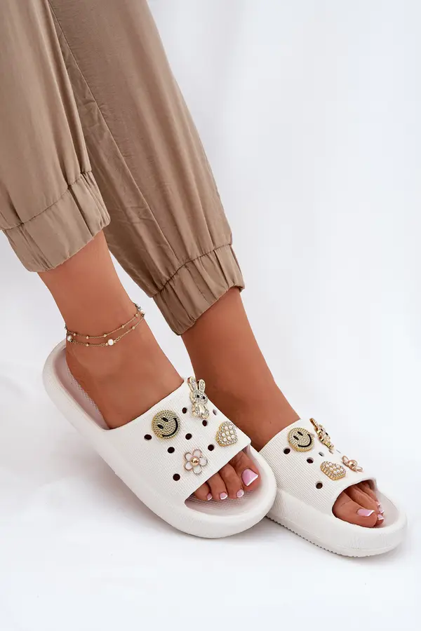 VINCEZA VINCEZA Women's Foam Slippers With Decorations