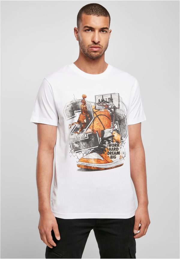 Mister Tee Vintage Ballin T-Shirt White