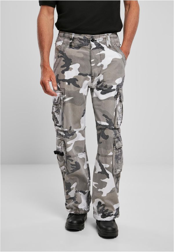 Brandit Vintage Cargo Pants snowcamo