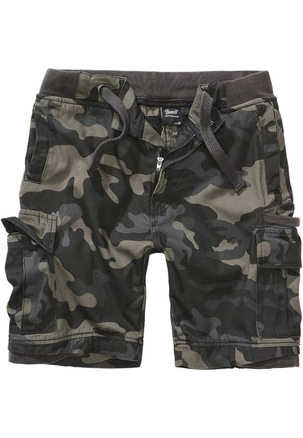 Brandit Vintage Packham Darkcamo Shorts