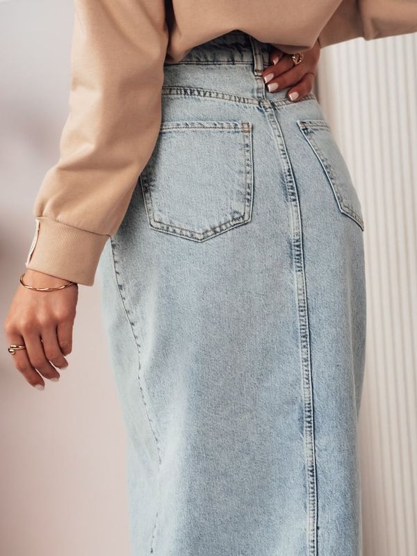 DStreet VIRTON blue denim skirt Dstreet