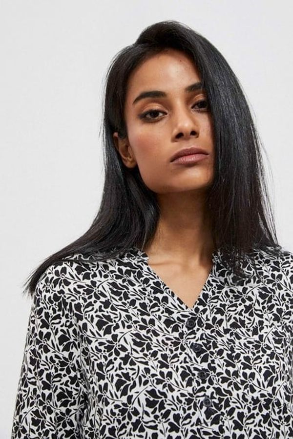 Moodo Viscose shirt with print