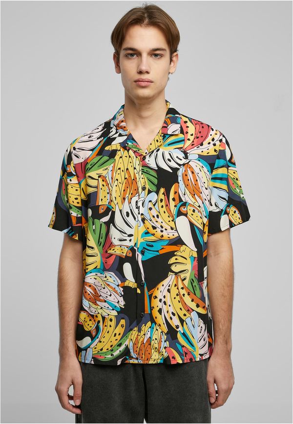 Urban Classics Viscose Toucan Shirts AOP Resort