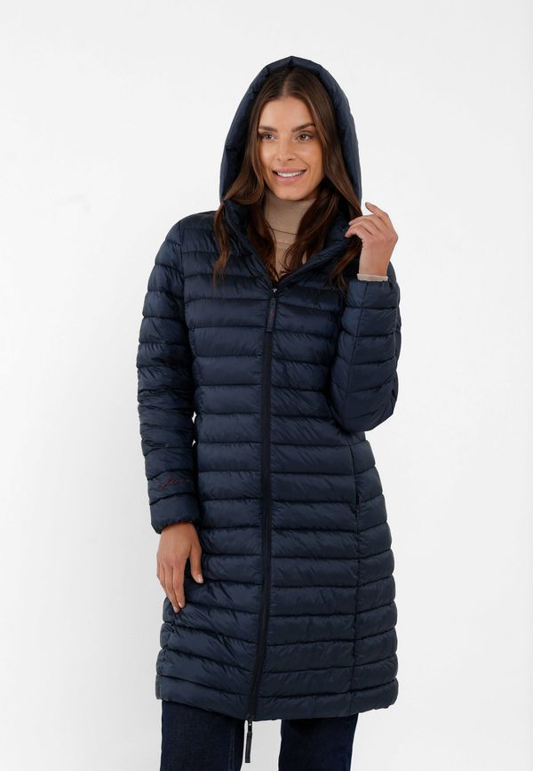 Volcano Volcano Woman's Coat J-Carmen Navy Blue