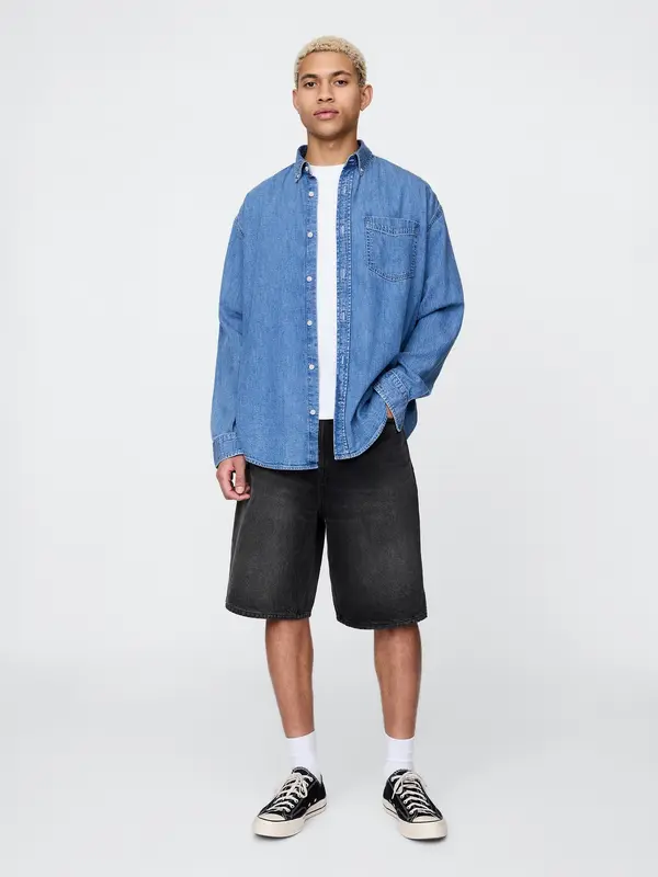 GAP Vrečkaste kavbojke GAP