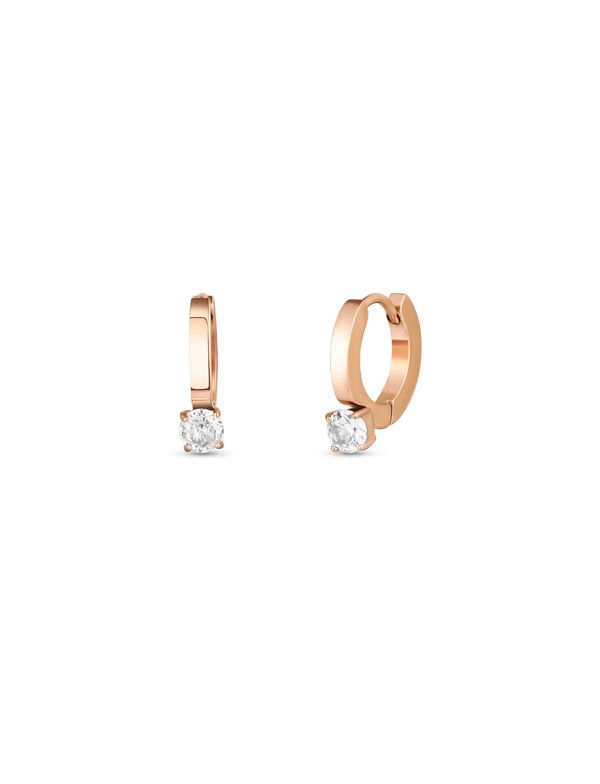 VUCH VUCH Manilla Rose Gold Earrings