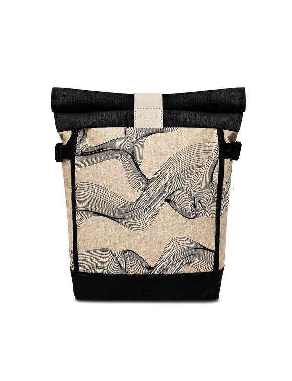 VUCH VUCH Nescio Chaos Creme city backpack