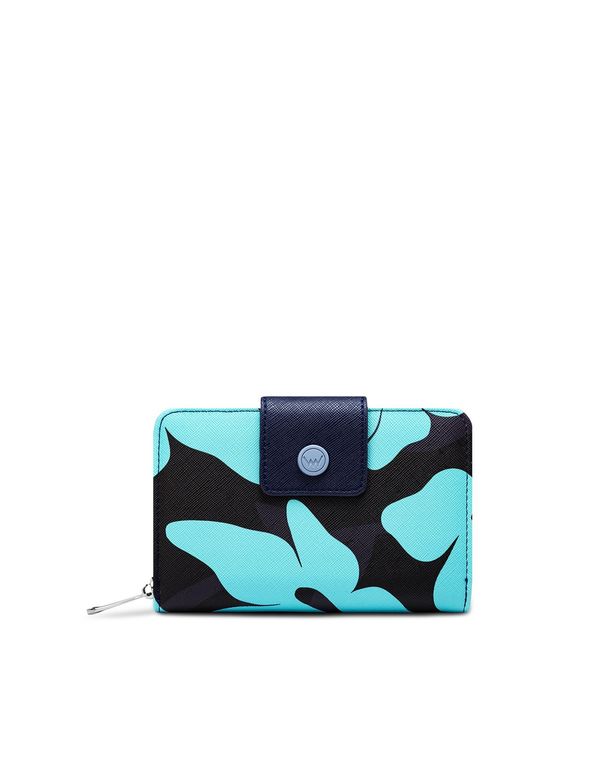 VUCH VUCH Tali Tammy Flowers Blue Wallet