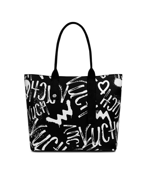 VUCH VUCH Wennie Grafitti Black Handbag