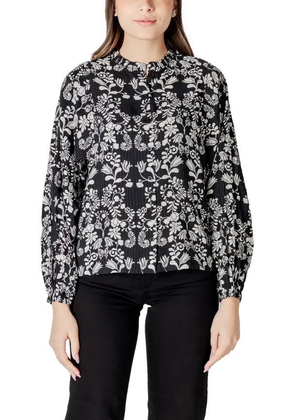 ICHI Vzorčana bluza Ichi Donna