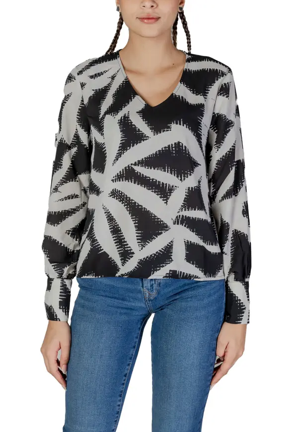 Jacqueline de Yong Vzorčasta bluza Jacqueline De Yong