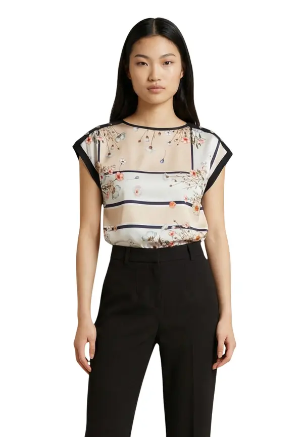 Liu Jo Vzorčasta bluza Liu Jo