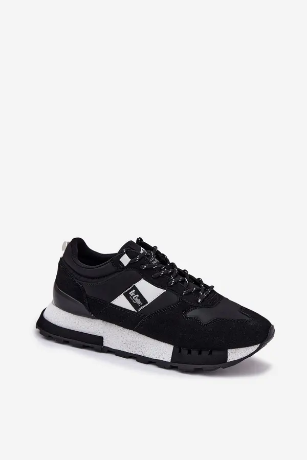 Lee Cooper Warm Men Sneakers On Platform Lee Cooper LCJ-25-03-3378M Black