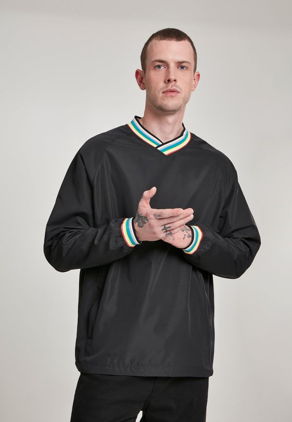 UC Men Warm Up Pull Over blk/multicolor