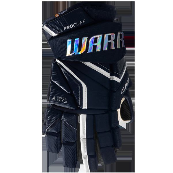 Warrior Warrior Alpha LX2 Pro Navy Junior Hockey Gloves 11 Inch