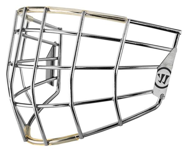 Warrior Warrior Ritual Square Cage Chrome Junior Goalie Hockey Grid