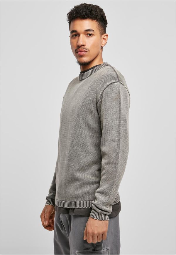 Urban Classics Washed sweater asphalt