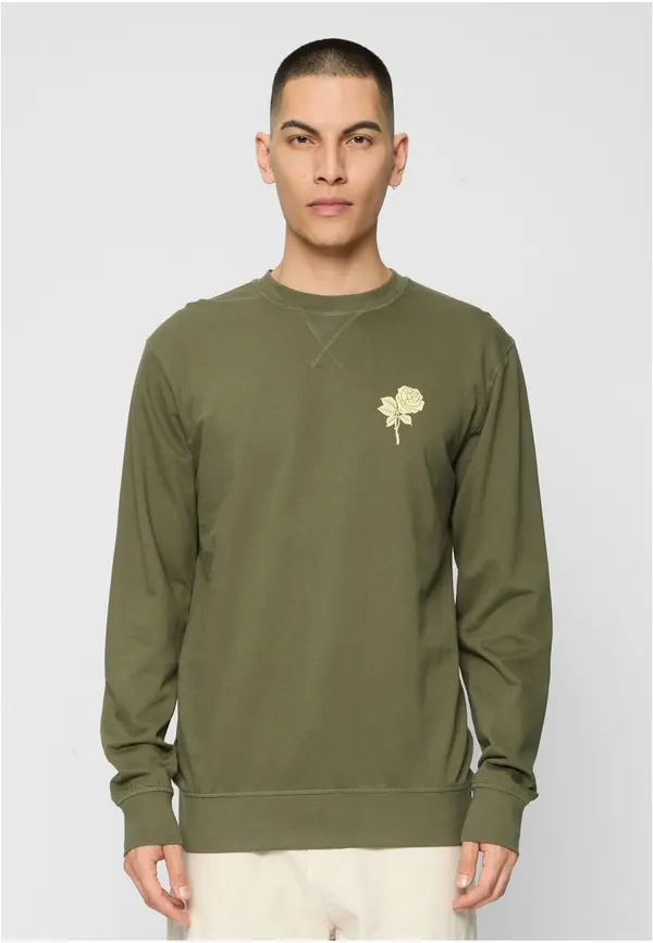 Mister Tee Wasted Youth Crewneck Olive