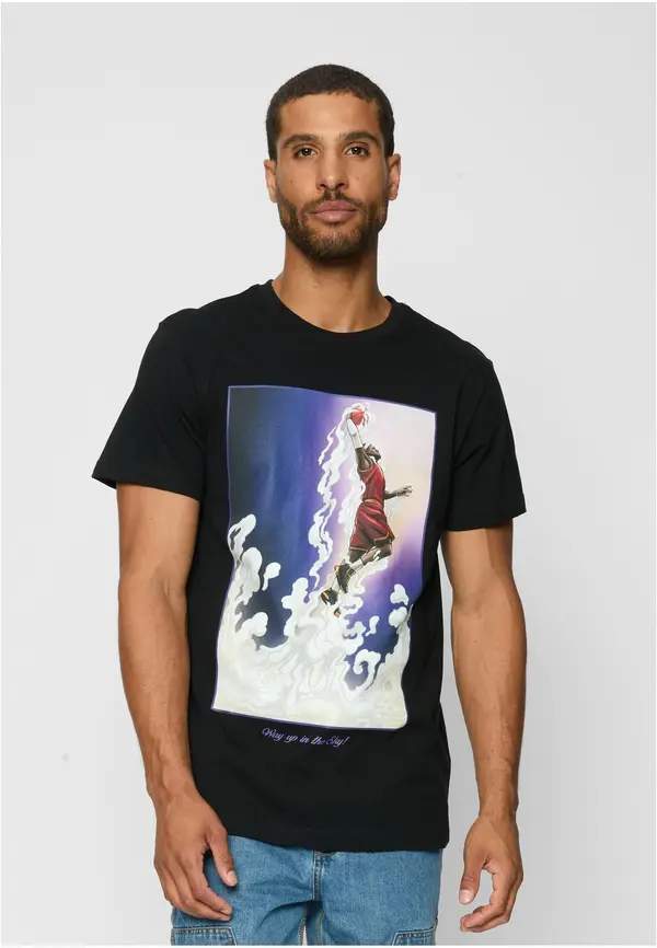Mister Tee Way Up In The Sky T-Shirt Black