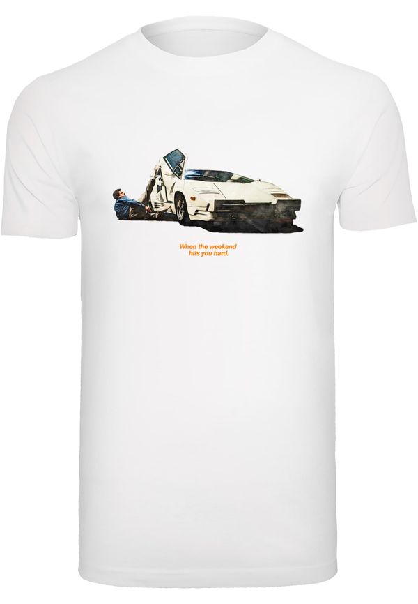 Mister Tee Weekend Wolf Tee white