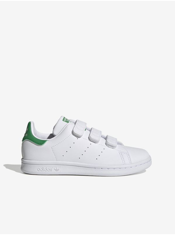 Adidas White adidas Originals Stan Smith Kids' Sneakers - Boys