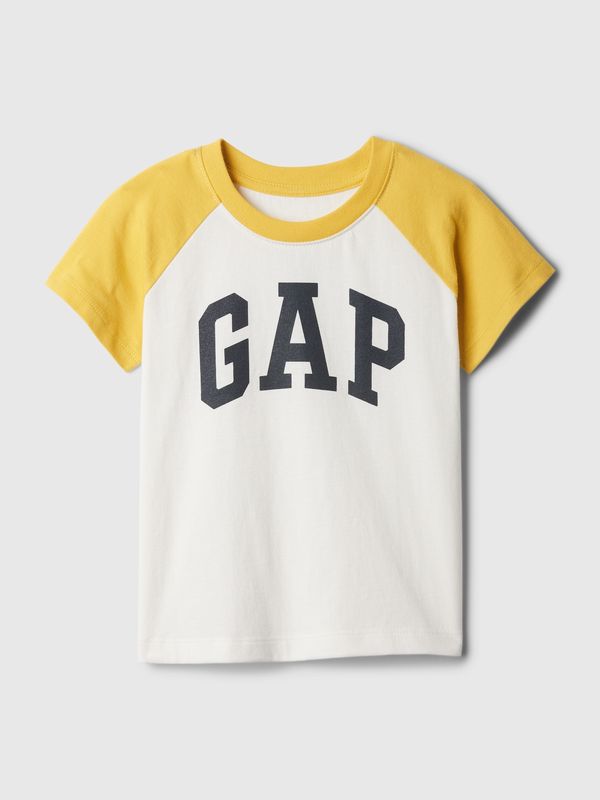 GAP White boys' T-shirt GAP