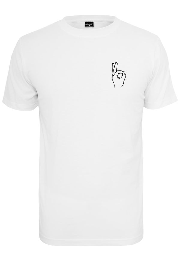 MT Men White Easy Sign T-Shirt