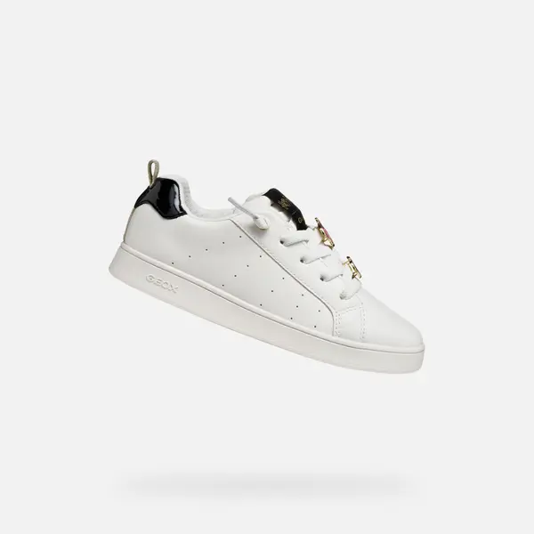 GEOX White Girls Geox Eclyper Harry Potter Sneakers - Girls