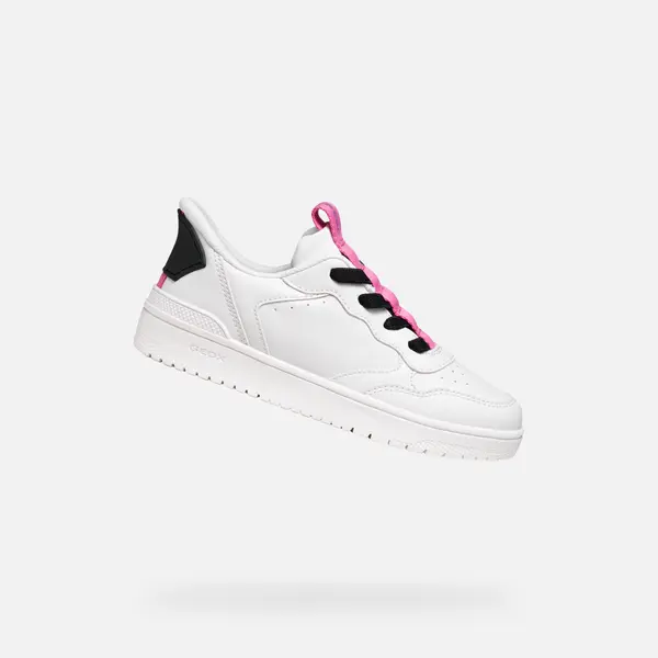 GEOX White Girls Geox Washiba Fast In Sneakers - Girls