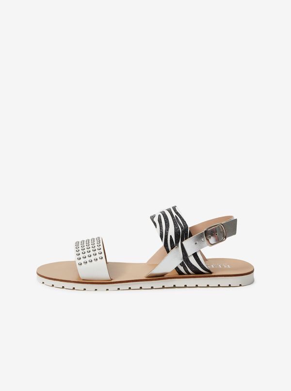 Replay White Girls' Patterned Sandals Replay - Girls