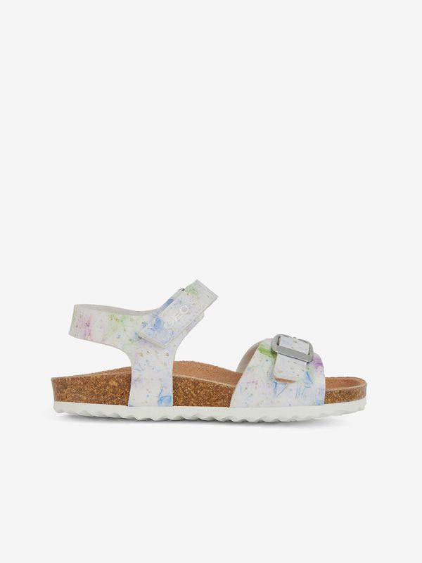 GEOX White Girls' Sandals Geox Adrivel