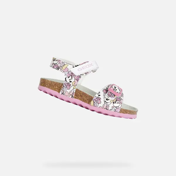 GEOX White Girls Sandals Geox Chalki - Girls