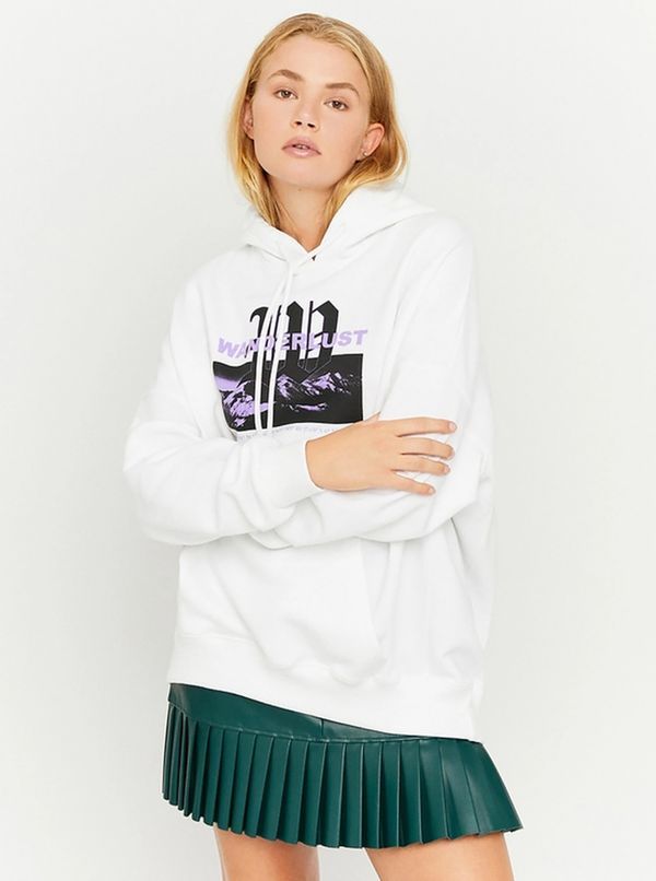 TALLY WEiJL White Hoodie TALLY WEiJL - Women