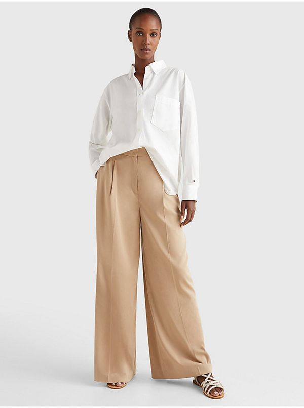 Tommy Hilfiger White Ladies Oversize Shirt Tommy Hilfiger - Women