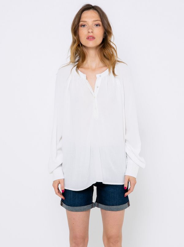 CAMAIEU White loose blouse CAMAIEU - Women