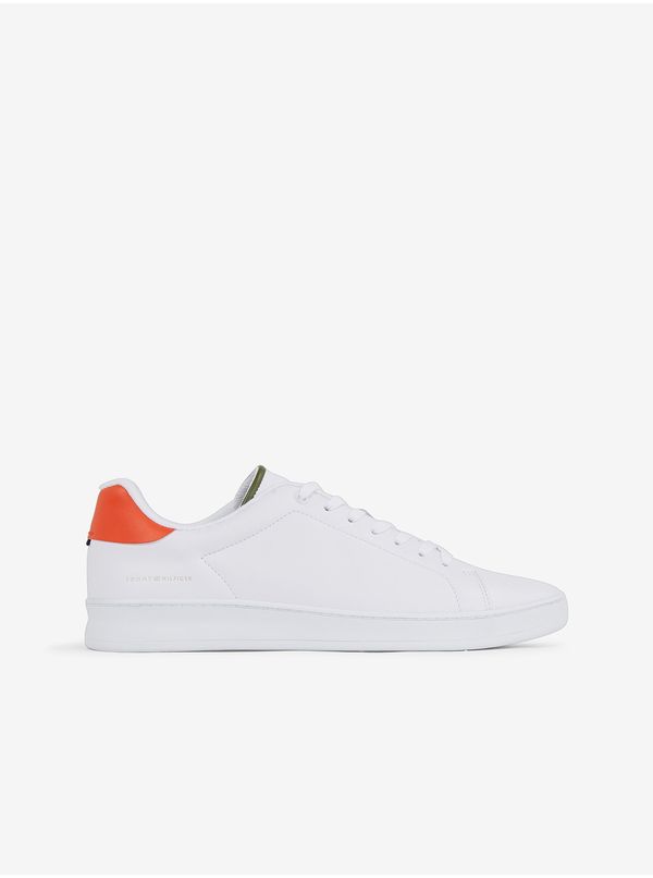 Tommy Hilfiger White Mens Leather SneakersTommy Hilfiger - Men