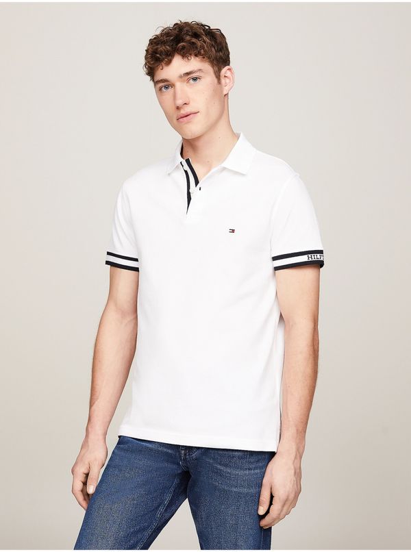 Tommy Hilfiger White Men's Polo Shirt Tommy Hilfiger - Men's