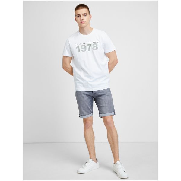 Diesel White men's T-shirt Diesel Diegos