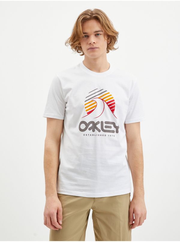 Oakley White Men's T-Shirt Oakley - Men