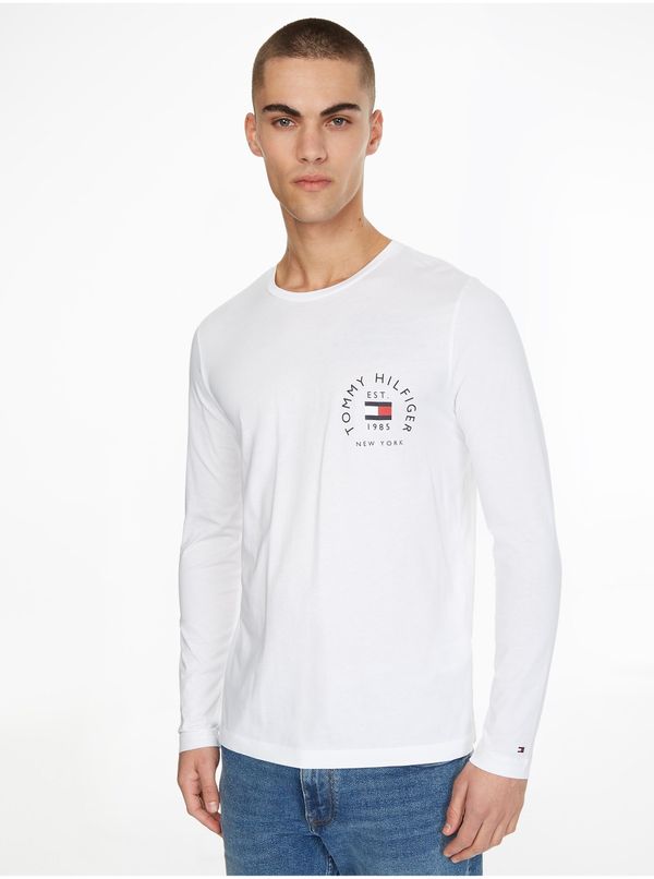 Tommy Hilfiger White Men's T-Shirt Tommy Hilfiger - Men