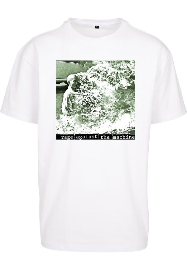 Mister Tee White oversize T-shirt Rage Against the Machine
