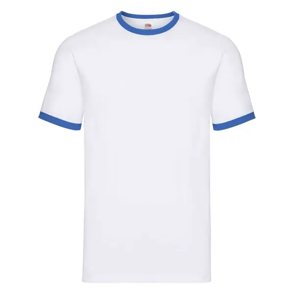 Fruit of the Loom White T-shirt Ringer Fruit of the Loom